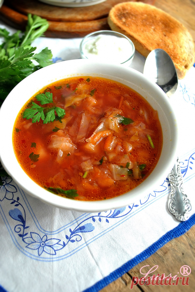 Руски борш ( вегетариански вариант) / Classic Borscht Recipe