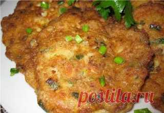 Вкусняшки: Рыбные оладьи 