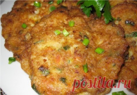 Вкусняшки: Рыбные оладьи "Вот это да!"