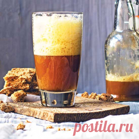 Рецепт домашнего кваса с изюмом.