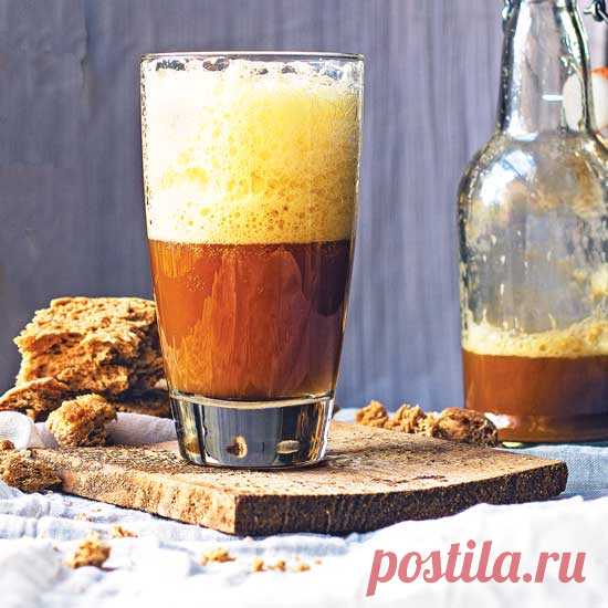 Рецепт домашнего кваса с изюмом.
