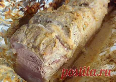 Свинина запечённая в фольге - пошаговый рецепт с фото. Автор рецепта Мария . - Cookpad