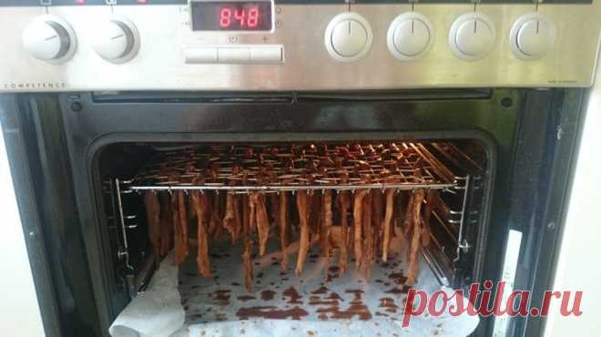 Сушеное мясо или говядина солонина