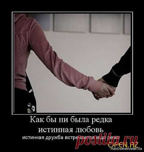 Истинная дружба - редкость