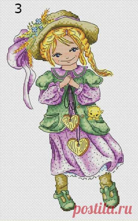 9 Charming Vintage Girly Cross Stitch Kits in One Style | Etsy