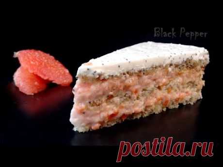 Торт с грейпфрутом и чаем Earl Gray | Шеф Black Pepper