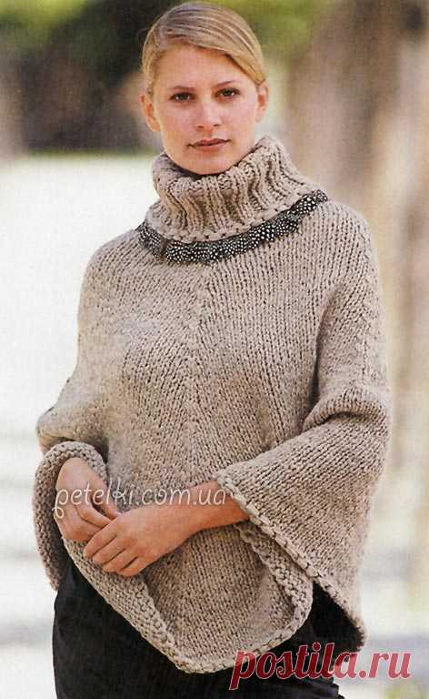 Схемы болеро, пончо, шрагов, вязаных крючком и спицами » Страница 2