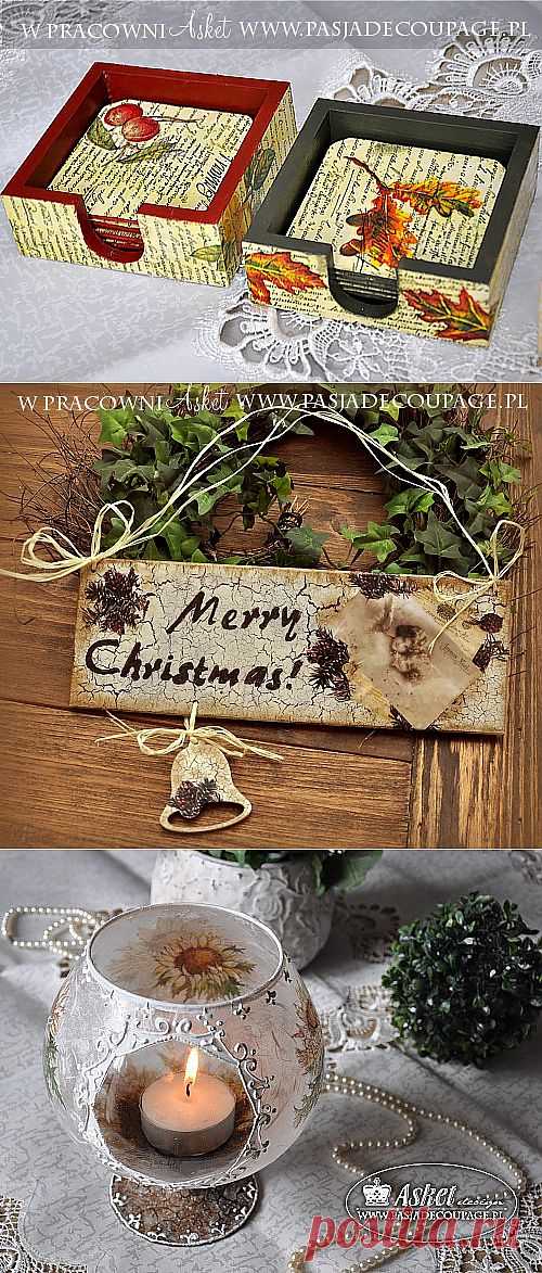 DECOUPAGE BLOG, Swiat Według Asket, KURSY DECOUPAGE W WARSZAWIE