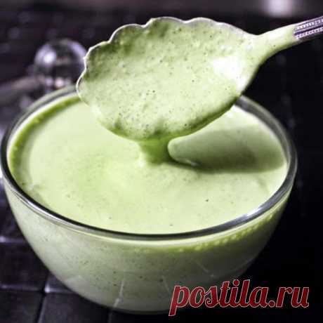 Фасолево-авокадный соус