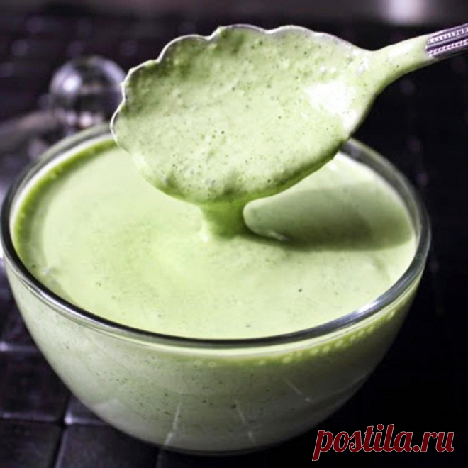 Фасолево-авокадный соус