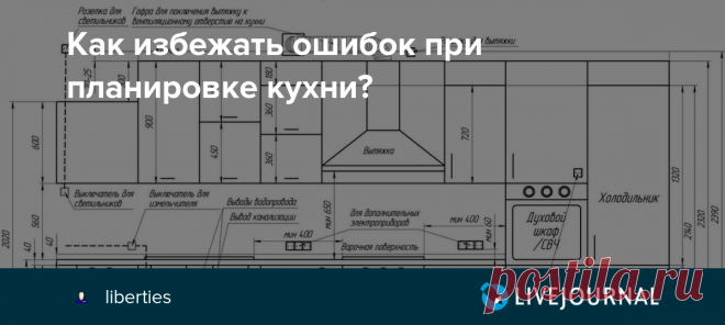 Как избежать ошибок при планировке кухни? При обсуждении лишнего на кухне , обнаружила, что эта публикация была сделана только на дзене. Исправляю оплошность. С чего начать и что стоит предусмотреть, чтобы не сожалеть об ошибках? Пошагово о самом важном. 1. ПРОДУМАННАЯ ПЛАНИРОВКА Все знают, что сперва кухню стоит спланировать, а уже потом…