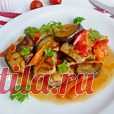 Баклажаны с индейкой - кулинарный рецепт