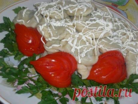 Домашние вареники с картошкой и грибами