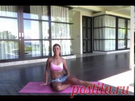 Анна Цукур - Заминка после тренировки.