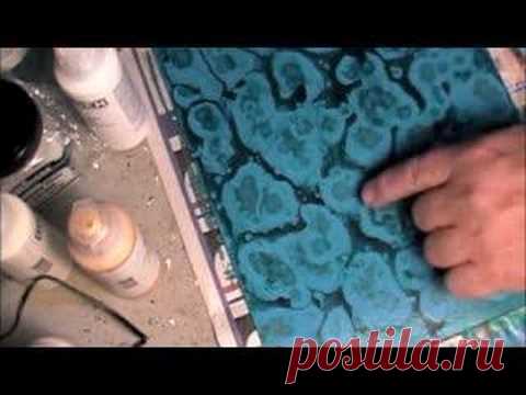 Мастера рукоделия - рукоделие для дома. Бесплатные мастер-классы, фото и видео уроки - Мастер-класс: Создание рисунка с помощью спирта