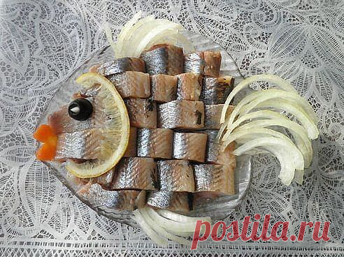 Полезное каждый день! - Подаем селедку красиво