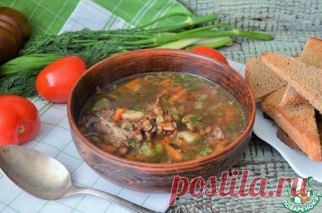 Чечевичный суп с говядиной Кулинарный рецепт