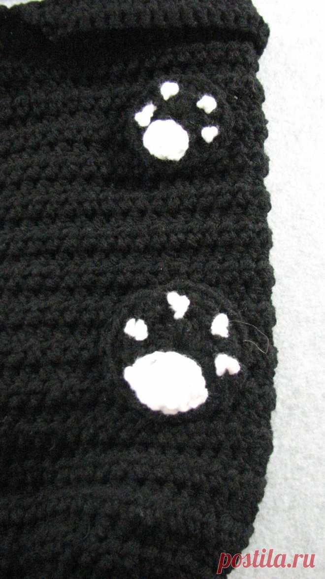 Black Cat Baby Cocoon Crochet Pattern Digital Download | Etsy