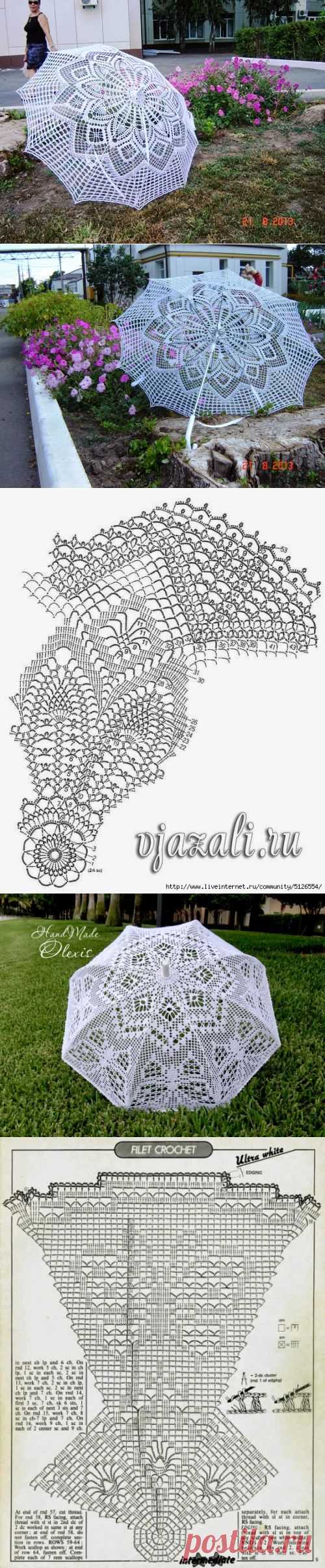 Irish crochet &: Зонты 2