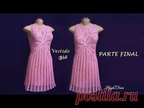 ❤ ❤ Vestido Bia  ❤ PARTE FINAL  ❤ #SEMPRECIRCULO ❤ ❤ ❤ ❤ . #dicasquetodacrocheteiradeveriasaber