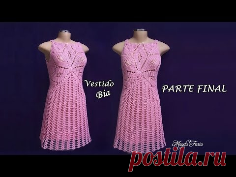 ❤ ❤ Vestido Bia  ❤ PARTE FINAL  ❤ #SEMPRECIRCULO ❤ ❤ ❤ ❤ . #dicasquetodacrocheteiradeveriasaber