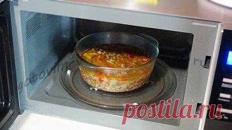Гречка с мясом в микроволновке: рецепт с пошаговыми фото