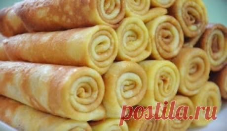 Лучшие кулинарные рецепты: Блины на молоке