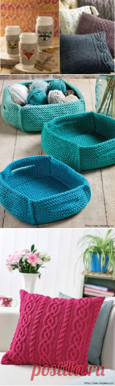 Уютный интерьер своими руками: очаровательные вязаные идеи для дома!