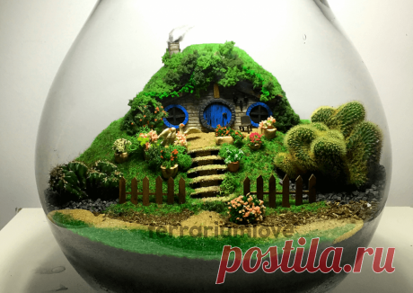 Флорариумы: виды, описание, идеи оформления ~ Planetalsad