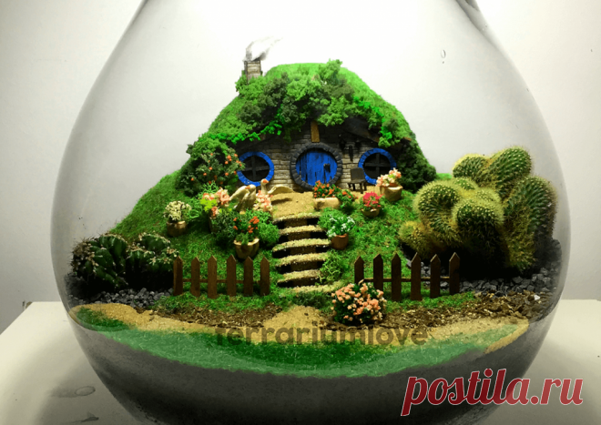 Флорариумы: виды, описание, идеи оформления ~ Planetalsad