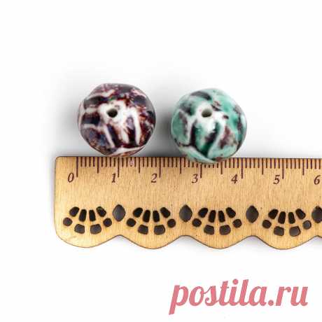 Керамические бусины для изготовления ожерелья, браслета, 5 шт | AliExpress