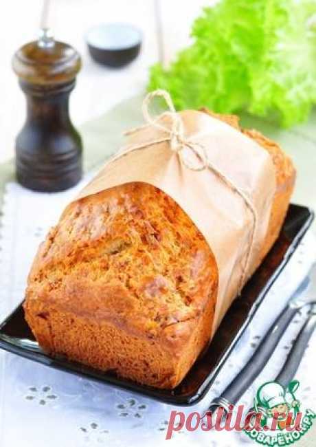 Закусочный кекс с беконом и сыром - кулинарный рецепт