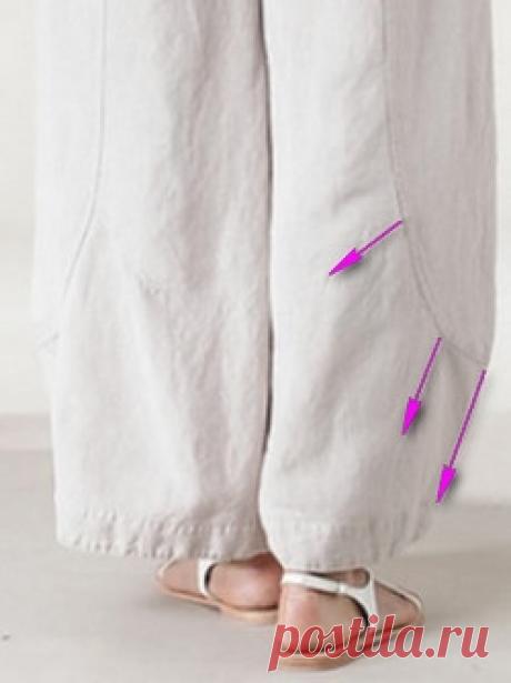 Брюки бохо. Выкройки