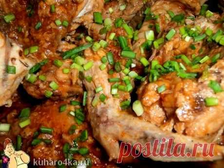 Хозяюшка. Кушать подано! - Тушеная курица в пряном соусе в мультиварке