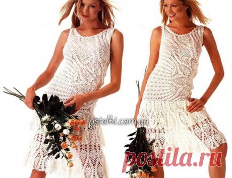 Топ крючком &quot;Ананасовая асимметрия&quot; - Вязание - Страна Мам