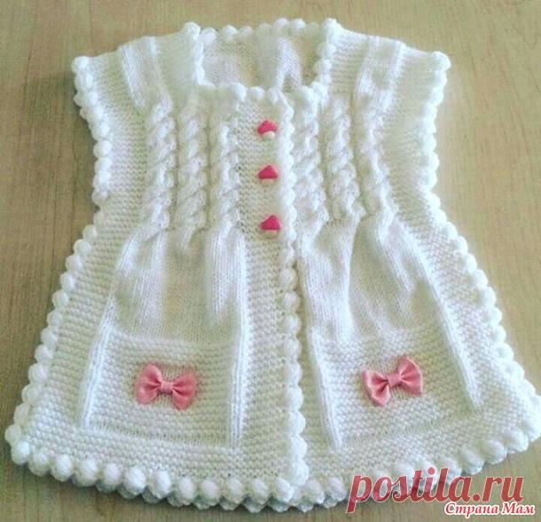 детские жилеты для вдохновения - Вязание - Страна Мам