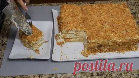 Торт НАПОЛЕОН - ПЛОМБИР Праздничный. Неземная Вкуснота!