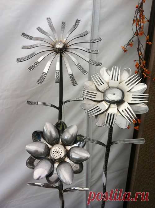 Dishfunctional Designs: Silverware Upcycled & Repurposed: Crafts With Spoons & Forks