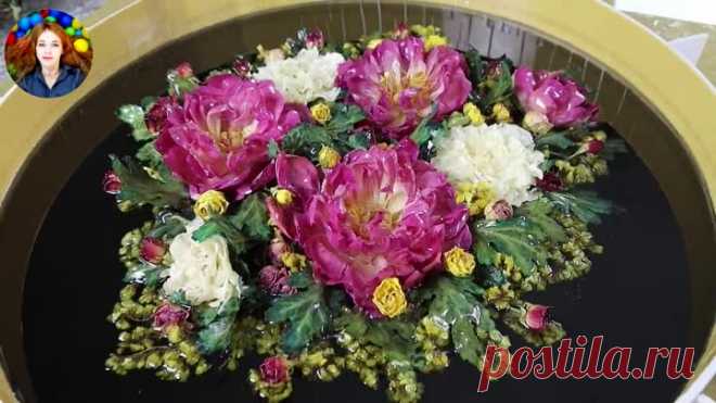 ПИОНЫ ЗАЛИЛА ЭПОКСИДКОЙ, ЧТО ИЗ ЭТОГО ВЫШЛО | Елена Майская DIY | Дзен