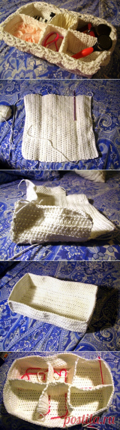 Crochet Parfait: Lace Spa Basket
