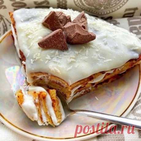 Пост на стене Вкусный низкокалорийный торт Для коржа: ✔ Яйцо – 1 шт.; ✔ Яблоко среднего размера – 1 шт.; ✔ 2-3 ст. л. овсяной муки; ✔ Заменитель сахара – по вкусу; ✔ Ванилин – пакетик (1-2 г); ✔ Соль – щепотка; ✔ Чуть-чуть разрыхлителя. «Крем»: ✔ 170 г мягкого творога или сметаны; Яблоко натираем на мелкой терке, добавляем все ингредиенты и хорошо перемешиваем. Тесто выливаем разогретую антипригарную на сковороду, и готовим к...