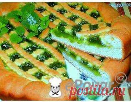 Изумрудный творожный пирог — Рецепт приготовления с  — Рецепты выпечки, Пироги и пирожки