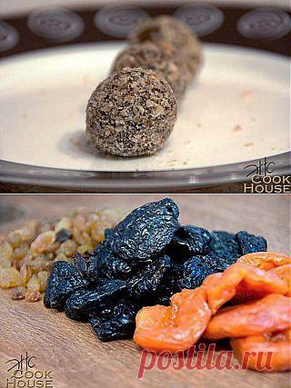 Конфеты из сухофруктов (полезные конфеты) | Готовим вместе