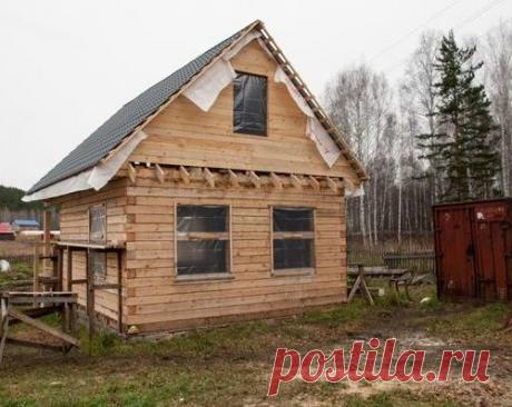 Один опыт строительства дачного дома и обустройства участка