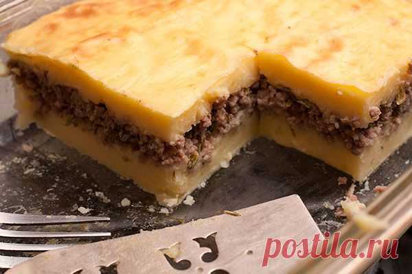 Старая добрая картофельная запеканка с мясом — Bon Appetit