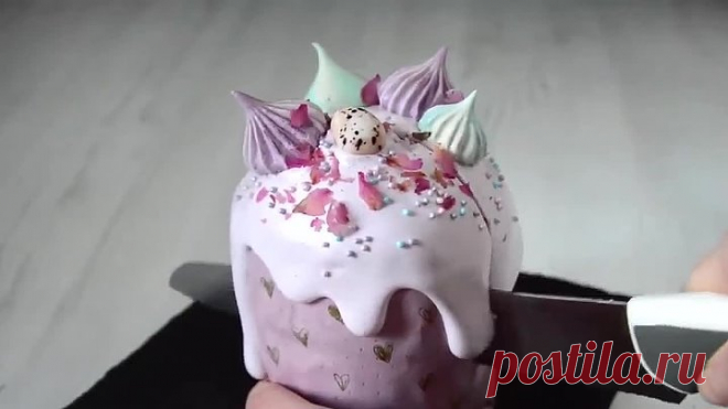 Глазурь для Куличей! Не крошится!