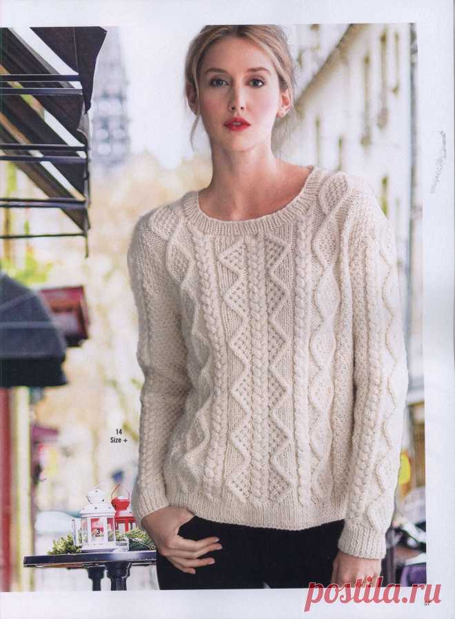 Джемпер из Vogue-knitting