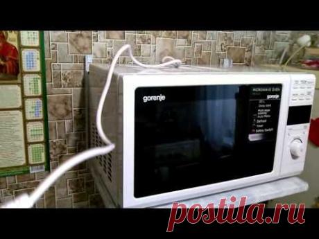 Обзор и установка Микроволновки Gorenje MO20DW SXB177YZ-U