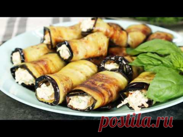 Этот рецепт "утащили" ВСЕ и Я в том числе ! Секрет вкуснейших рулетиков из баклажанов! РЕКОМЕНДУЮ