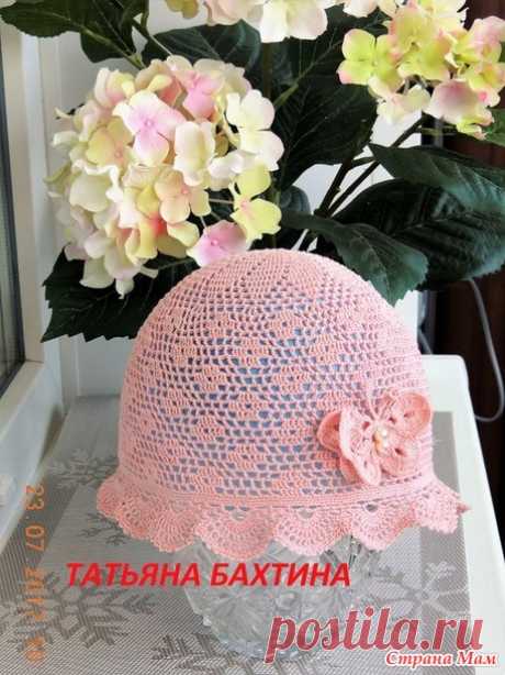 Летняя шапочка "Сафари" крючком - Вязание для детей - Страна Мам